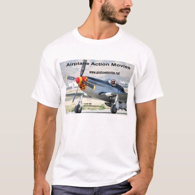 P-51 Mustang & Japanese Zero Men's T-Shirt (Front)