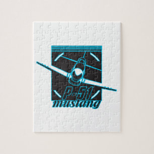 P-51 mustang jigsaw puzzle