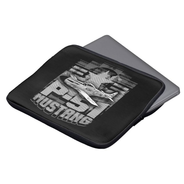 P-51 Mustang Laptop Sleeve (Front Top)
