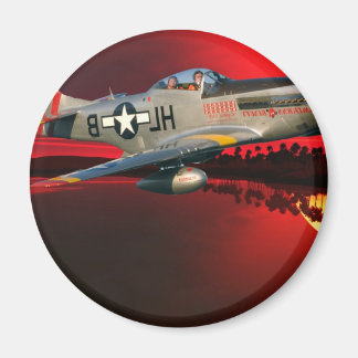 P-51 MUSTANG MAGNET