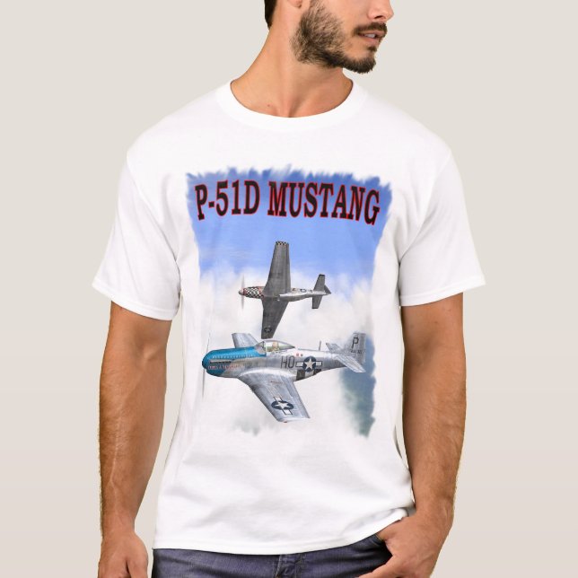 P-51 MUSTANG T-Shirt (Front)