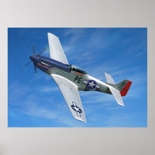 P-51D "Cripes A' Mighty" Poster (Front)