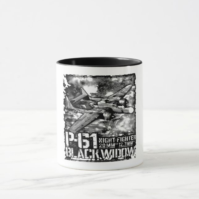 P-61 Black Widow Mug (Center)