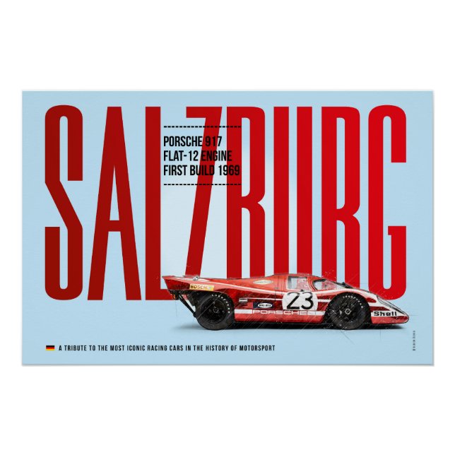 P 917 Salzburg Tribute Poster (Front)