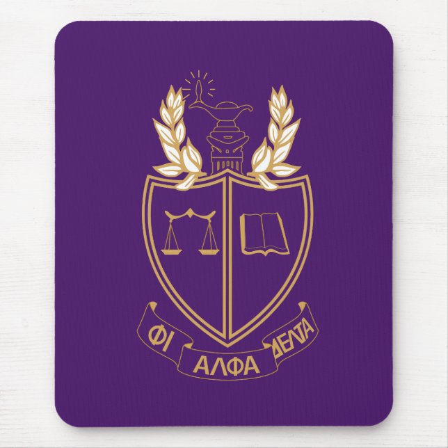 P.A.D. Crest Mouse Pad (Front)