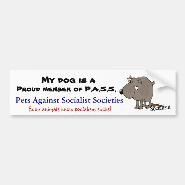 P.A.S.S. BUMPER STICKER (Front)