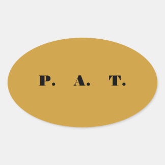 P.A.T. Sticker