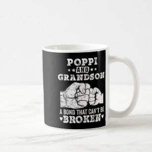 P And Grandson A Bond That Cant Be Broken Grandpa Coffee Mug