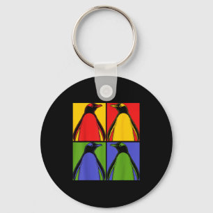 P Art Antarctic Animal Lover Zoo Keeper Gift Cute  Key Ring