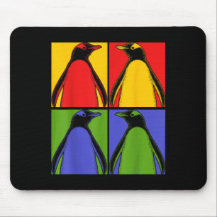 P Art Antarctic Animal Lover Zoo Keeper Gift Cute  Mouse Pad