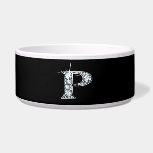 P "Diamond Bling" Pet Bowl