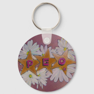 P.E.O. Sisterhood Key Ring