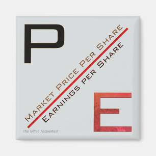 "P/E Ratio" Magnet