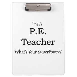 P.E. Teacher Clipboard