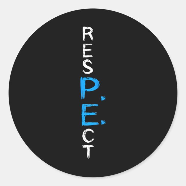 P.e. Teacher Pe Teacher School Fitness Gym Cl  Classic Round Sticker (Front)