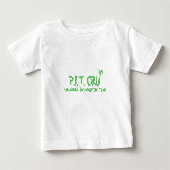 P.I.T. CRU, Paranormal Investigation Team, NY Baby T-Shirt (Front)