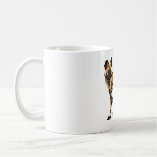 P is for Painted Dog Keeper Coffee Mug