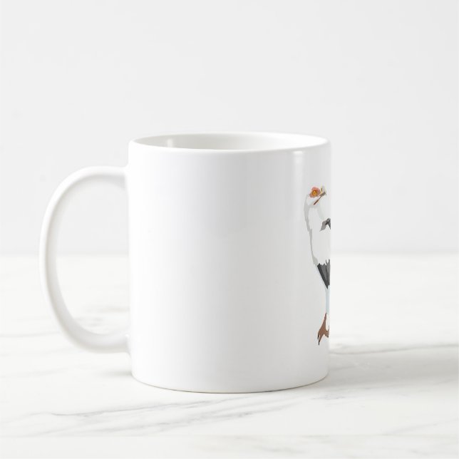 P is for Palm Nut Vulture  Coffee Mug (Left)