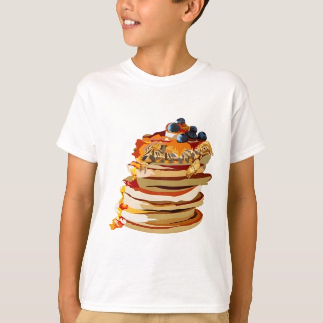 P is for Pancake Tortoise T-Shirt (Front)
