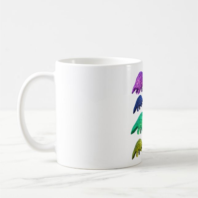 P is for Pangolin Coffee Mug (Left)