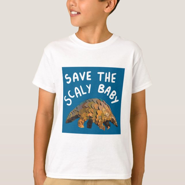P is for Pangolin T-Shirt (Front)