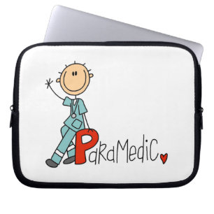 P is for Paramedic Laptop Sleeve
