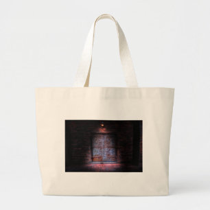 P is for Patina Large Tote Bag