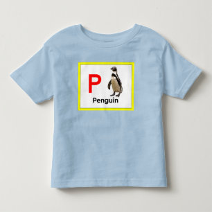 P is for Penguin Toddler T-Shirt