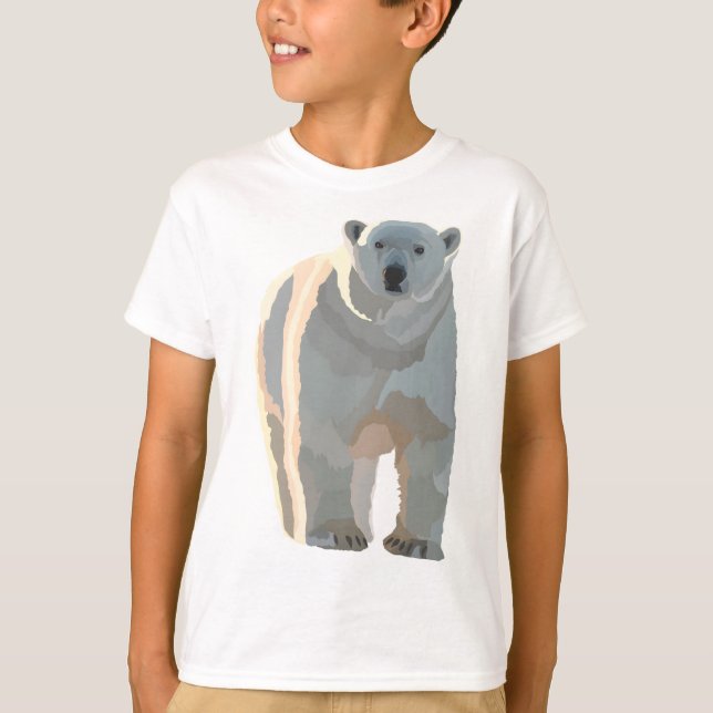 P is for Polar Bear T-Shirt (Front)