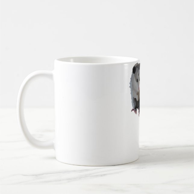 P is for Possum  Coffee Mug (Left)