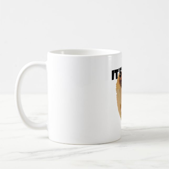 P is for Proboscis Monkey Coffee Mug (Left)