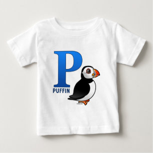 P is for Puffin Baby T-Shirt