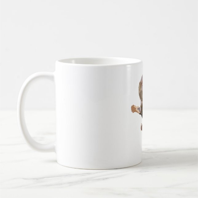 P is for Pygmy Marmoset  Coffee Mug (Left)