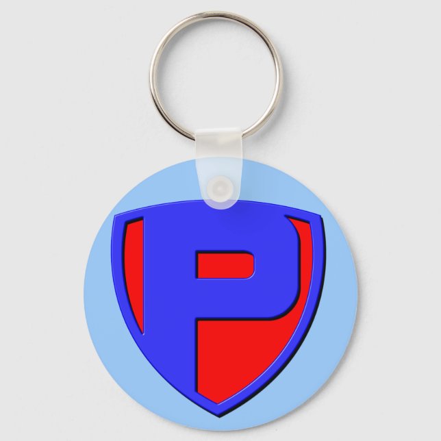 P KEY RING (Front)