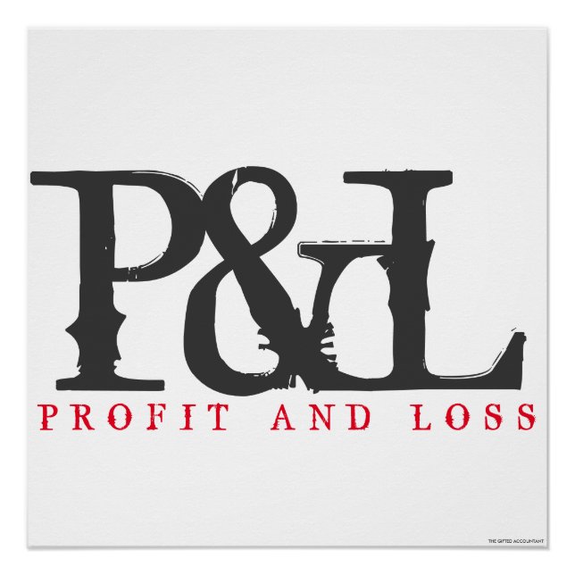 "P&L" POSTER (Front)