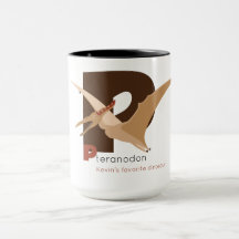 P like Pteranodon Mug