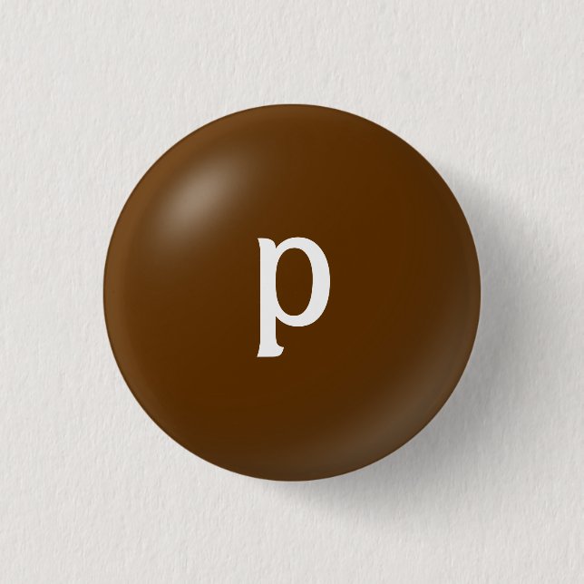 P Monogram Button (Front)