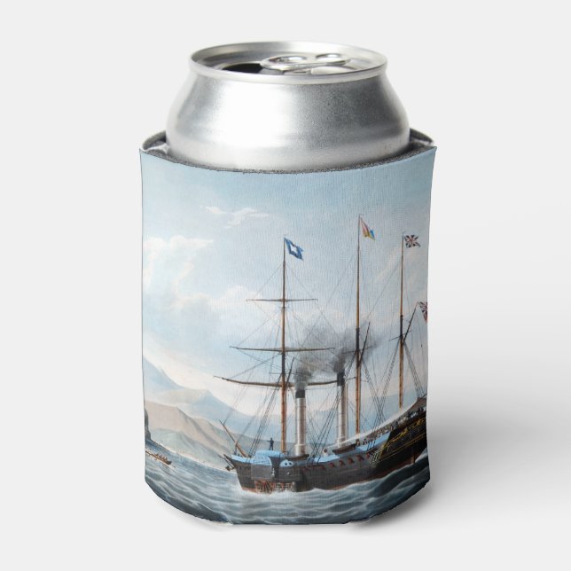 P&O steamship Bentinck 1844 Can Cooler (Can Front)