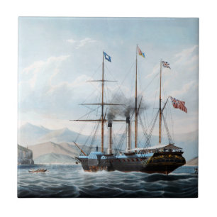 P&O steamship Bentinck 1844 Ceramic Tile