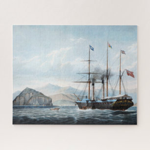 P&O steamship Bentinck 1844 Jigsaw Puzzle
