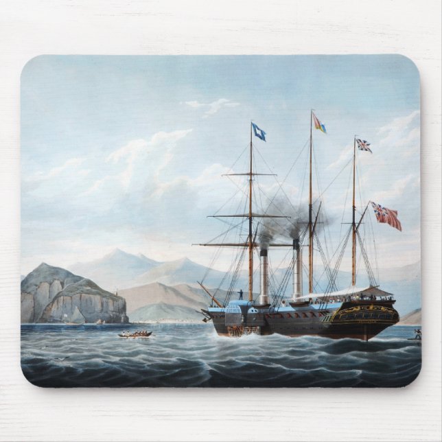 P&O steamship Bentinck 1844 Mouse Pad (Front)
