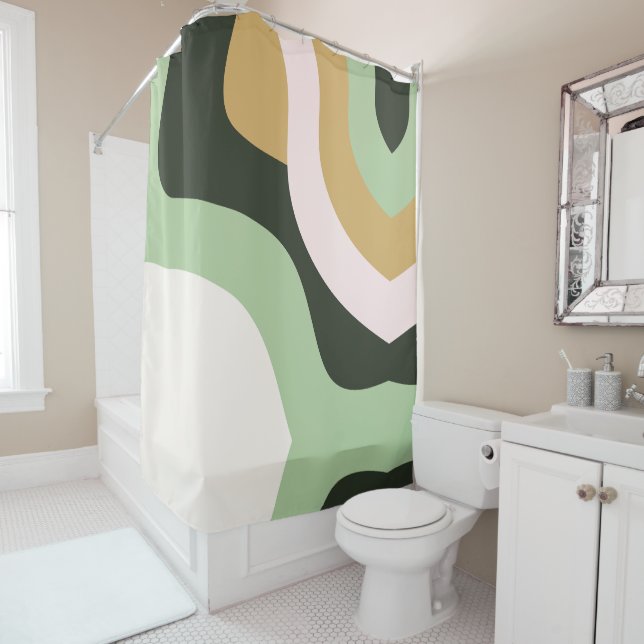 P P 542 b2 2 of 3 Shower Curtain (In Situ)