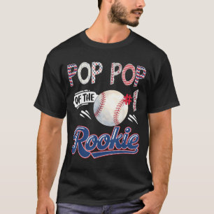 p p of Rookie Baseball 1st Birthday Boy Party T-Shirt