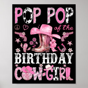 P P Of The Birthday Cow-girl Nk Disco Rodeo P P  Poster