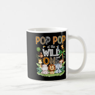 P P Of The Wild One 1st Birthday Safari Jungle Coffee Mug