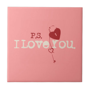 P.S. I Love You Tile