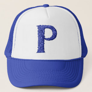 P - The Falck Alphabet (Blue) Trucker Hat
