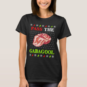 P The Gabagool Tacky Ugly Christmas For Men Women T-Shirt