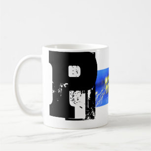 P Typographic Monogram Cool Mug
