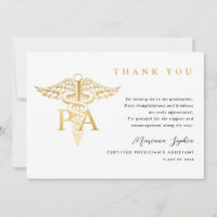 PA Caduceus Graduation Thank You
